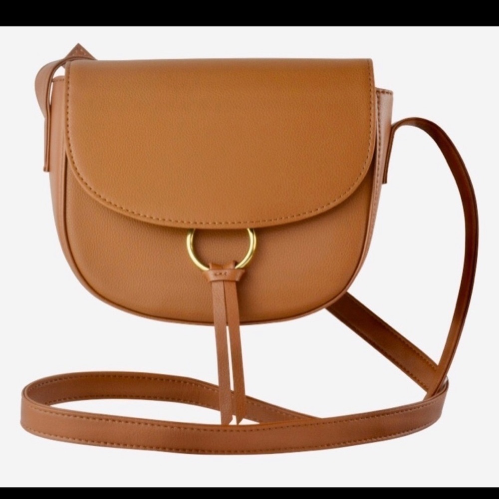 NWT JJ WINTERS flap top genuine leather BAG